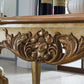 Rectangle 4-foot Dining Site Table Midcentury Solid Wood Table,55"L x 31.5"W x 29.5"H Clearhalo ' dining_table' 'Dining Tables & Seating' 'Dining Tables' 'furn' 'furn_dining_table' 'Furniture' 'furniture_dining_table' 'Kitchen & Dining Furniture' 'kitchen&dining_furn' 'kitchen' 'kitchen_dining_table' 4020666