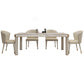 Luxury Sintered Stone Dining Table 4 Legs Base Scratch Resistant Rectangle Table for Home Clearhalo ' dining_table' 'Dining Tables & Seating' 'Dining Tables' 'furn' 'furn_dining_table' 'Furniture' 'furniture_dining_table' 'Kitchen & Dining Furniture' 'kitchen&dining_furn' 'kitchen' 'kitchen_dining_table' 4020694