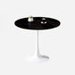 Simple Round Dining Table Sintered Stone Table with Tulip Base for Dining Room Black White Clearhalo ' dining_table' 'Dining Tables & Seating' 'Dining Tables' 'furn' 'furn_dining_table' 'Furniture' 'furniture_dining_table' 'Kitchen & Dining Furniture' 'kitchen&dining_furn' 'kitchen' 'kitchen_dining_table' 4020813