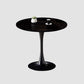 Simple Round Dining Table Sintered Stone Table with Tulip Base for Dining Room Black Black Clearhalo ' dining_table' 'Dining Tables & Seating' 'Dining Tables' 'furn' 'furn_dining_table' 'Furniture' 'furniture_dining_table' 'Kitchen & Dining Furniture' 'kitchen&dining_furn' 'kitchen' 'kitchen_dining_table' 4020821