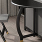 Foldable Rubberwood Dining Table Extendable Round Table with Storage Trestle Base Clearhalo ' dining_table' 'Dining Tables & Seating' 'Dining Tables' 'furn' 'furn_dining_table' 'Furniture' 'furniture_dining_table' 'Kitchen & Dining Furniture' 'kitchen&dining_furn' 'kitchen' 'kitchen_dining_table' 4020828