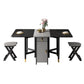 Contemporary Style Table Solid Wood Dining Table Rectangle for Dining Room Clearhalo ' dining_table' 'Dining Tables & Seating' 'Dining Tables' 'furn' 'furn_dining_table' 'Furniture' 'furniture_dining_table' 'Kitchen & Dining Furniture' 'kitchen&dining_furn' 'kitchen' 'kitchen_dining_table' 4020843