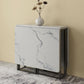 Faux Marble Dining Table Simplicity Style Sled Base Table for Dining Room Clearhalo ' dining_table' 'Dining Tables & Seating' 'Dining Tables' 'furn' 'furn_dining_table' 'Furniture' 'furniture_dining_table' 'Kitchen & Dining Furniture' 'kitchen&dining_furn' 'kitchen' 'kitchen_dining_table' 4020860