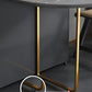 Sintered Stone Dining Table Modern Oval Drop-Leaf 59" Dining Table for Home Use Clearhalo ' dining_table' 'Dining Tables & Seating' 'Dining Tables' 'furn' 'furn_dining_table' 'Furniture' 'furniture_dining_table' 'Kitchen & Dining Furniture' 'kitchen&dining_furn' 'kitchen' 'kitchen_dining_table' 4020907