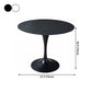 Modern Style Round Dining Table Sintered Stone Table with Tulip Base for Home Use Clearhalo ' dining_table' 'Dining Tables & Seating' 'Dining Tables' 'furn' 'furn_dining_table' 'Furniture' 'furniture_dining_table' 'Kitchen & Dining Furniture' 'kitchen&dining_furn' 'kitchen' 'kitchen_dining_table' 4033198