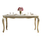 Traditional Luxury Style Dining Table 4 Legs Base Rectangle Table for Home Marble Without Chairs Clearhalo ' dining_table' 'Dining Tables & Seating' 'Dining Tables' 'furn' 'furn_dining_table' 'Furniture' 'furniture_dining_table' 'Kitchen & Dining Furniture' 'kitchen&dining_furn' 'kitchen' 'kitchen_dining_table' 4033293