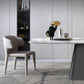 Metal Traditional Luxury Rectangular Dining Table Sintered Stone Top Table with Pedestal Base Clearhalo ' dining_table' 'Dining Tables & Seating' 'Dining Tables' 'furn' 'furn_dining_table' 'Furniture' 'furniture_dining_table' 'Kitchen & Dining Furniture' 'kitchen&dining_furn' 'kitchen' 'kitchen_dining_table' 4033332