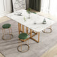 Contemporary Style Table Stone Dining Table Rectangle for Dining Room Home Clearhalo ' dining_table' 'Dining Tables & Seating' 'Dining Tables' 'furn' 'furn_dining_table' 'Furniture' 'furniture_dining_table' 'Kitchen & Dining Furniture' 'kitchen&dining_furn' 'kitchen' 'kitchen_dining_table' 4033373