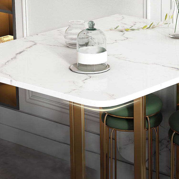 Contemporary Style Table Stone Dining Table Rectangle for Dining Room Home Clearhalo ' dining_table' 'Dining Tables & Seating' 'Dining Tables' 'furn' 'furn_dining_table' 'Furniture' 'furniture_dining_table' 'Kitchen & Dining Furniture' 'kitchen&dining_furn' 'kitchen' 'kitchen_dining_table' 4033380