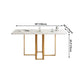 Contemporary Style Table Stone Dining Table Rectangle for Dining Room Home Clearhalo ' dining_table' 'Dining Tables & Seating' 'Dining Tables' 'furn' 'furn_dining_table' 'Furniture' 'furniture_dining_table' 'Kitchen & Dining Furniture' 'kitchen&dining_furn' 'kitchen' 'kitchen_dining_table' 4033381