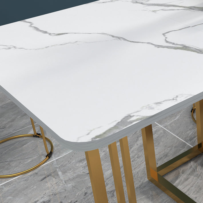 Simplicity Style Rectangle Dining Table Drop-Leaf Dinner Table for Dining Room Clearhalo ' dining_table' 'Dining Tables & Seating' 'Dining Tables' 'furn' 'furn_dining_table' 'Furniture' 'furniture_dining_table' 'Kitchen & Dining Furniture' 'kitchen&dining_furn' 'kitchen' 'kitchen_dining_table' 4033396