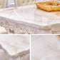 Solid Wood Victorian Rectangle Table Marble Dining Table with 4 Legs Clearhalo ' dining_table' 'Dining Tables & Seating' 'Dining Tables' 'furn' 'furn_dining_table' 'Furniture' 'furniture_dining_table' 'Kitchen & Dining Furniture' 'kitchen&dining_furn' 'kitchen' 'kitchen_dining_table' 4033415