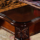 Rectangle Shape Retro Modern Dining Table Wood Color Fixed Table of Solid Wood Clearhalo ' dining_table' 'Dining Tables & Seating' 'Dining Tables' 'furn' 'furn_dining_table' 'Furniture' 'furniture_dining_table' 'Kitchen & Dining Furniture' 'kitchen&dining_furn' 'kitchen' 'kitchen_dining_table' 4033423
