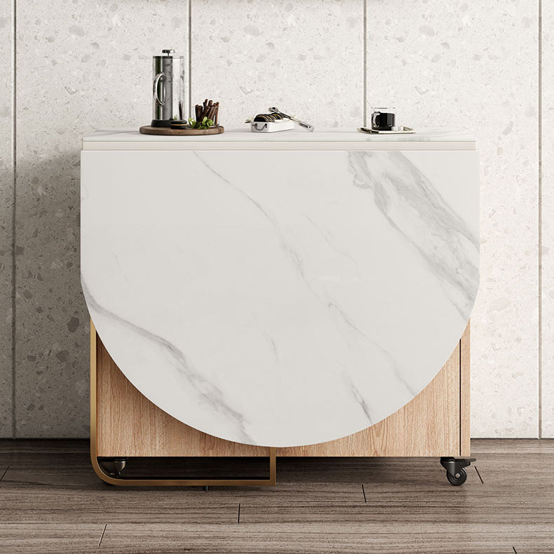 59"L Minimalist White Kitchen Dining Table Oval Shape Dining Table with Pedestal Base Clearhalo ' dining_table' 'Dining Tables & Seating' 'Dining Tables' 'furn' 'furn_dining_table' 'Furniture' 'furniture_dining_table' 'Kitchen & Dining Furniture' 'kitchen&dining_furn' 'kitchen' 'kitchen_dining_table' 4033437