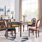 Rectangle Mid-Century Dining Site Table Rubberwood Solid Wood Dinette Table with 4-foot Clearhalo ' dining_table' 'Dining Tables & Seating' 'Dining Tables' 'furn' 'furn_dining_table' 'Furniture' 'furniture_dining_table' 'Kitchen & Dining Furniture' 'kitchen&dining_furn' 'kitchen' 'kitchen_dining_table' 4033440