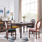 Rectangle Mid-Century Dining Site Table Rubberwood Solid Wood Dinette Table with 4-foot Espresso Wood Without Chairs Clearhalo ' dining_table' 'Dining Tables & Seating' 'Dining Tables' 'furn' 'furn_dining_table' 'Furniture' 'furniture_dining_table' 'Kitchen & Dining Furniture' 'kitchen&dining_furn' 'kitchen' 'kitchen_dining_table' 4033443