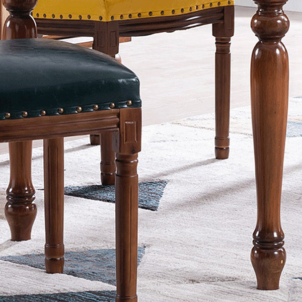 Rectangle Mid-Century Dining Site Table Rubberwood Solid Wood Dinette Table with 4-foot Clearhalo ' dining_table' 'Dining Tables & Seating' 'Dining Tables' 'furn' 'furn_dining_table' 'Furniture' 'furniture_dining_table' 'Kitchen & Dining Furniture' 'kitchen&dining_furn' 'kitchen' 'kitchen_dining_table' 4033446