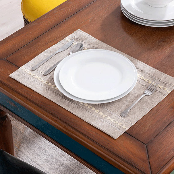 Rectangle Mid-Century Dining Site Table Rubberwood Solid Wood Dinette Table with 4-foot Clearhalo ' dining_table' 'Dining Tables & Seating' 'Dining Tables' 'furn' 'furn_dining_table' 'Furniture' 'furniture_dining_table' 'Kitchen & Dining Furniture' 'kitchen&dining_furn' 'kitchen' 'kitchen_dining_table' 4033447