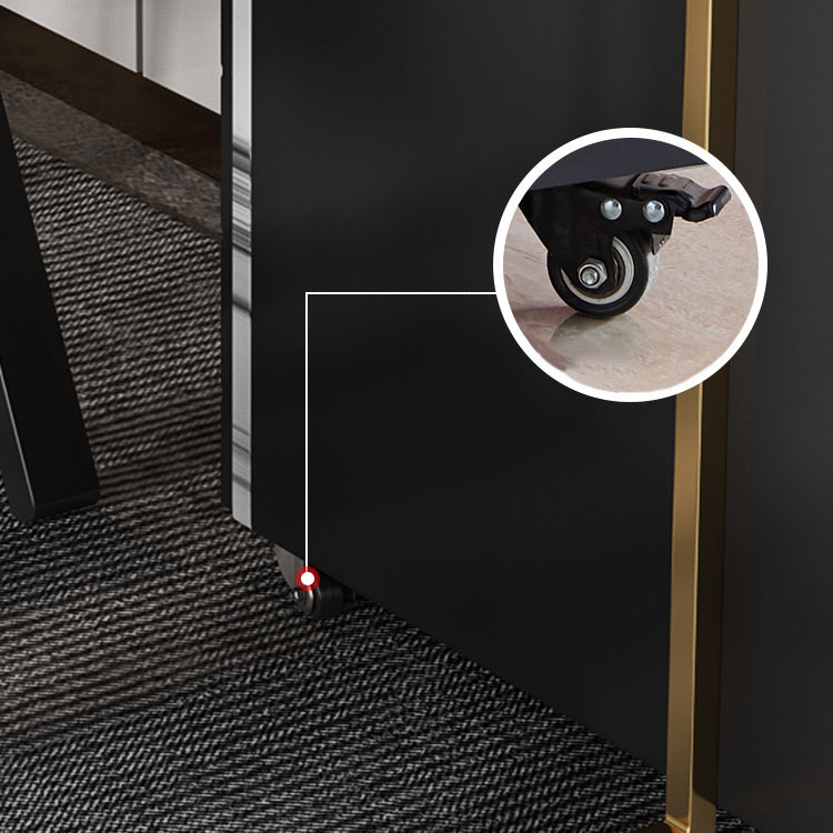 Rectangle 29-inch Dining Site Table Contemporary Dining Room Collection with Drop-Leaf Clearhalo ' dining_table' 'Dining Tables & Seating' 'Dining Tables' 'furn' 'furn_dining_table' 'Furniture' 'furniture_dining_table' 'Kitchen & Dining Furniture' 'kitchen&dining_furn' 'kitchen' 'kitchen_dining_table' 4033524