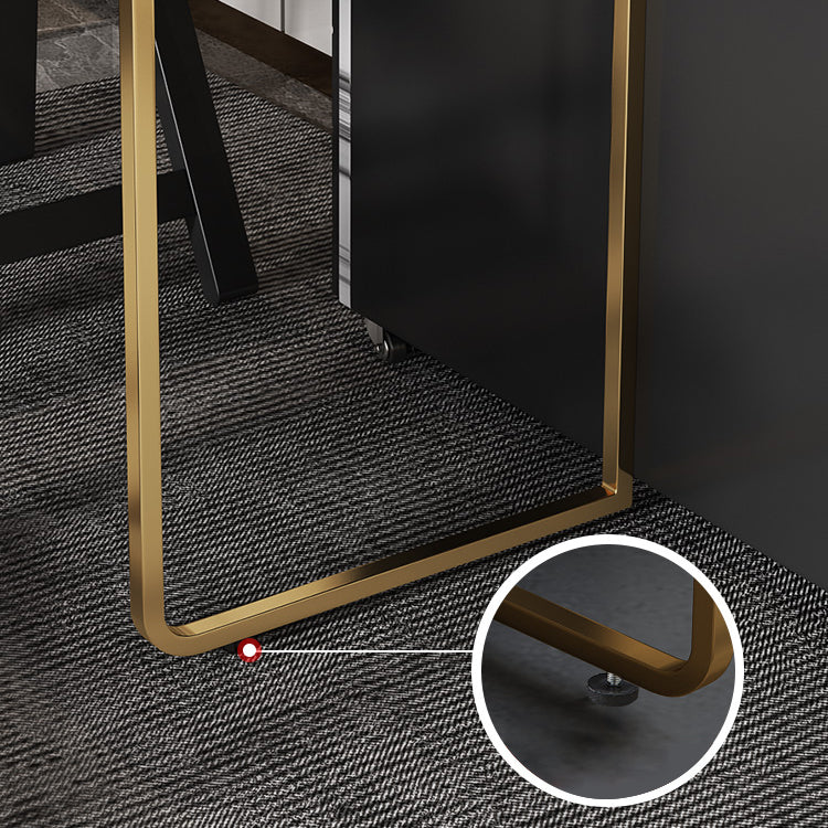 Rectangle 29-inch Dining Site Table Contemporary Dining Room Collection with Drop-Leaf Clearhalo ' dining_table' 'Dining Tables & Seating' 'Dining Tables' 'furn' 'furn_dining_table' 'Furniture' 'furniture_dining_table' 'Kitchen & Dining Furniture' 'kitchen&dining_furn' 'kitchen' 'kitchen_dining_table' 4033527