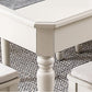 Rectangle 4 Legs Mid-Century Dining Table White Tone Fixed Table of Solid Wood Clearhalo ' dining_table' 'Dining Tables & Seating' 'Dining Tables' 'furn' 'furn_dining_table' 'Furniture' 'furniture_dining_table' 'Kitchen & Dining Furniture' 'kitchen&dining_furn' 'kitchen' 'kitchen_dining_table' 4033544