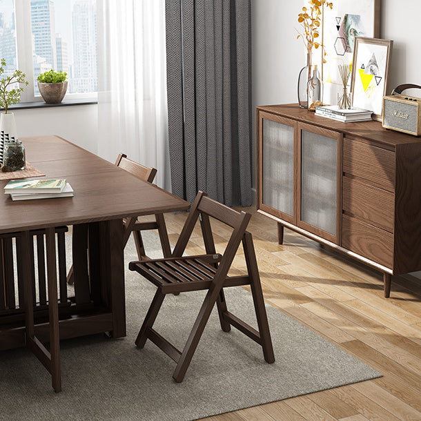 Rubberwood Solid Wood Dining Table Mid-Century Rectangle Dining Site Table Clearhalo ' dining_table' 'Dining Tables & Seating' 'Dining Tables' 'Furniture' 'furniture_dining_table' 'Kitchen & Dining Furniture' 'kitchen&dining_furn' 'kitchen' 'kitchen_dining_table' 4033570