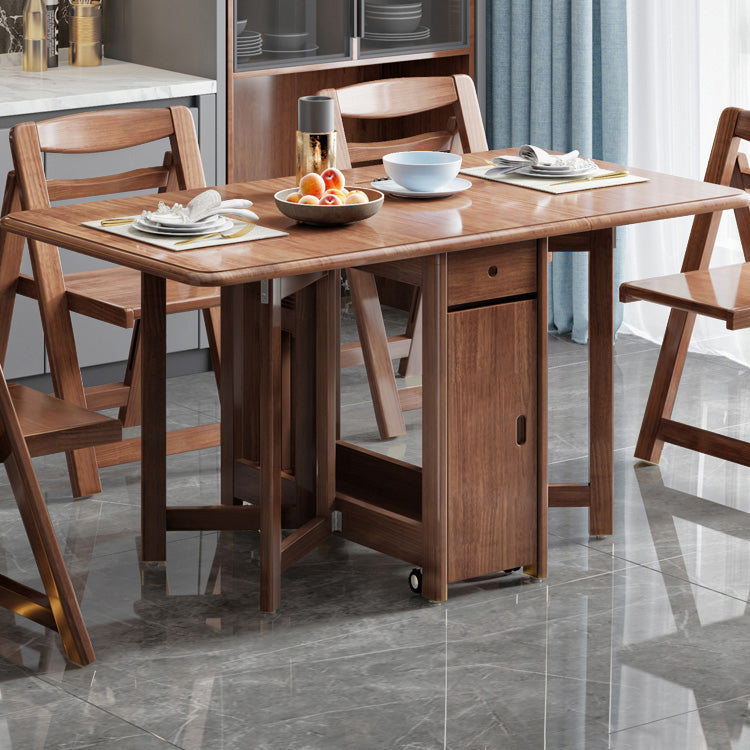 Midcentury Style Dining Room Table Solid Wood Dining Table (table only) Clearhalo ' dining_table' 'Dining Tables & Seating' 'Dining Tables' 'furn' 'furn_dining_table' 'Furniture' 'furniture_dining_table' 'Kitchen & Dining Furniture' 'kitchen&dining_furn' 'kitchen' 'kitchen_dining_table' 4033600
