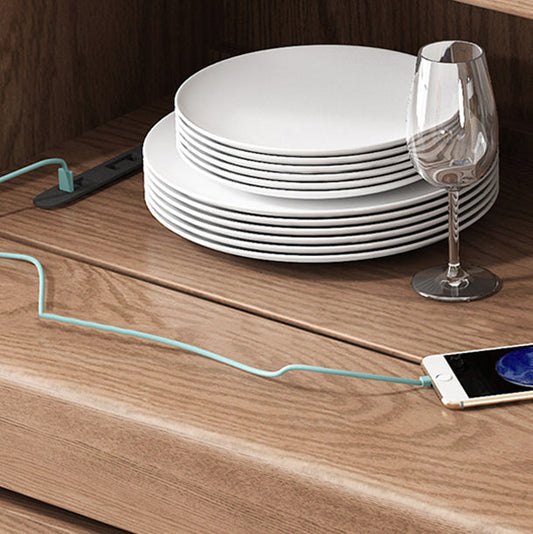 55.1-inch Rectangle Wood Color Dining Table Solid Wood Table Mid-Century Modern for Home Clearhalo ' dining_table' 'Dining Tables & Seating' 'Dining Tables' 'furn' 'furn_dining_table' 'Furniture' 'furniture_dining_table' 'Kitchen & Dining Furniture' 'kitchen&dining_furn' 'kitchen' 'kitchen_dining_table' 4033617