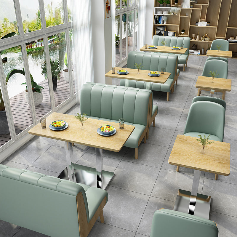 Industrial Style Dining Room Collection Solid Wood Dining Site Table for Dining Room Clearhalo ' dining_table' 'Dining Tables & Seating' 'Dining Tables' 'furn' 'furn_dining_table' 'Furniture' 'furniture_dining_table' 'Kitchen & Dining Furniture' 'kitchen&dining_furn' 'kitchen' 'kitchen_dining_table' 4033717