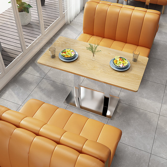 Industrial Style Dining Room Collection Solid Wood Dining Site Table for Dining Room Clearhalo ' dining_table' 'Dining Tables & Seating' 'Dining Tables' 'furn' 'furn_dining_table' 'Furniture' 'furniture_dining_table' 'Kitchen & Dining Furniture' 'kitchen&dining_furn' 'kitchen' 'kitchen_dining_table' 4033726