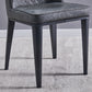 Scandinavian Indoor Side Chair Metal Upholstered Solid Back Dining Room Chair Clearhalo ' kitchen&dining_furn' 'Dining Chairs' 'Dining Tables & Seating' 'dining_chair' 'furn' 'furn_dining_chair' 'Furniture' 'furniture_dining_chair' 'Kitchen & Dining Furniture' 'kitchen' 4037688