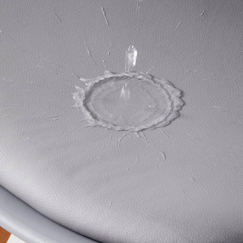 Scandinavian Indoor Side Chair Solid Back Upholstered Dining Room Chair with Wood Legs Clearhalo ' kitchen&dining_furn' 'Dining Chairs' 'Dining Tables & Seating' 'dining_chair' 'Furniture' 'furniture_dining_chair' 'Kitchen & Dining Furniture' 'kitchen' 4037768