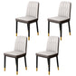 Scandinavian Indoor Side Chair Parsons Back Upholstered Metal Dining Room Chair Dark Gray-Black 4 Piece Set Brass Gold Clearhalo ' kitchen&dining_furn' 'Dining Chairs' 'Dining Tables & Seating' 'dining_chair' 'furn' 'furn_dining_chair' 'Furniture' 'furniture_dining_chair' 'Kitchen & Dining Furniture' 'kitchen' 4037850