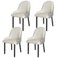 Scandinavian Metal Chairs Set Solid Back Arm Dining Room Kitchen Chair Gray-White 4 Piece Set Black Clearhalo ' kitchen&dining_furn' 'Dining Chairs' 'Dining Tables & Seating' 'dining_chair' 'furn' 'furn_dining_chair' 'Furniture' 'furniture_dining_chair' 'Kitchen & Dining Furniture' 'kitchen' 4037900