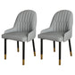 Scandinavian Metal Chairs Set Solid Back Arm Dining Room Kitchen Chair Grey 2 Piece Set Brass Gold Clearhalo ' kitchen&dining_furn' 'Dining Chairs' 'Dining Tables & Seating' 'dining_chair' 'furn' 'furn_dining_chair' 'Furniture' 'furniture_dining_chair' 'Kitchen & Dining Furniture' 'kitchen' 4037932