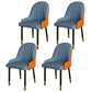 Scandinavian Metal Chairs Set Solid Back Arm Dining Room Kitchen Chair Yellow Blue 4 Piece Set Brass Gold Clearhalo ' kitchen&dining_furn' 'Dining Chairs' 'Dining Tables & Seating' 'dining_chair' 'furn' 'furn_dining_chair' 'Furniture' 'furniture_dining_chair' 'Kitchen & Dining Furniture' 'kitchen' 4037951