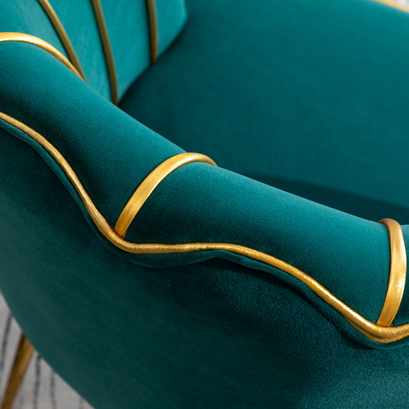 Scandinavian Style Armless Dining Chair Single Upholstered Dining Chair Clearhalo ' kitchen&dining_furn' 'Dining Chairs' 'Dining Tables & Seating' 'dining_chair' 'furn' 'furn_dining_chair' 'Furniture' 'furniture_dining_chair' 'Kitchen & Dining Furniture' 'kitchen' 4037998