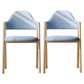 Modern Dining Arm Chairs Upholstered Open Back Armchair with Metal Legs Blue 2 Piece Set Natural Wood Clearhalo ' kitchen&dining_furn' 'Dining Chairs' 'Dining Tables & Seating' 'dining_chair' 'furn' 'furn_dining_chair' 'Furniture' 'furniture_dining_chair' 'Kitchen & Dining Furniture' 'kitchen' 4038144