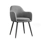 Upholstered Velvet Dining Arm Chair Solid Back Armchair with Metal Legs Clearhalo ' kitchen&dining_furn' 'Dining Chairs' 'Dining Tables & Seating' 'dining_chair' 'furn' 'furn_dining_chair' 'Furniture' 'furniture_dining_chair' 'Kitchen & Dining Furniture' 'kitchen' 4038177