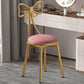 Scandinavian Style Upholstered Armless Dining Chair Open Back Dining Single Chair Nude Pink Clearhalo ' kitchen&dining_furn' 'Dining Chairs' 'Dining Tables & Seating' 'dining_chair' 'furn' 'furn_dining_chair' 'Furniture' 'furniture_dining_chair' 'Kitchen & Dining Furniture' 'kitchen' 4038335