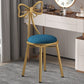Scandinavian Style Upholstered Armless Dining Chair Open Back Dining Single Chair Blue Clearhalo ' kitchen&dining_furn' 'Dining Chairs' 'Dining Tables & Seating' 'dining_chair' 'furn' 'furn_dining_chair' 'Furniture' 'furniture_dining_chair' 'Kitchen & Dining Furniture' 'kitchen' 4038337