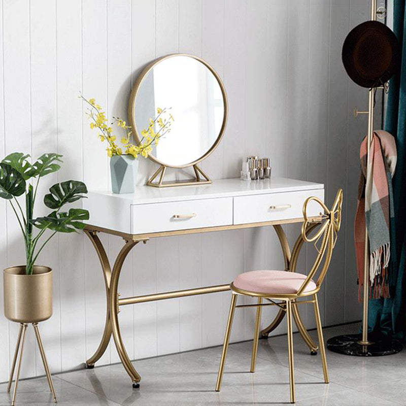 Scandinavian Style Upholstered Dining Chair Open Back Armless Single Chair Clearhalo ' kitchen&dining_furn' 'Dining Chairs' 'Dining Tables & Seating' 'dining_chair' 'furn' 'furn_dining_chair' 'Furniture' 'furniture_dining_chair' 'Kitchen & Dining Furniture' 'kitchen' 4038352