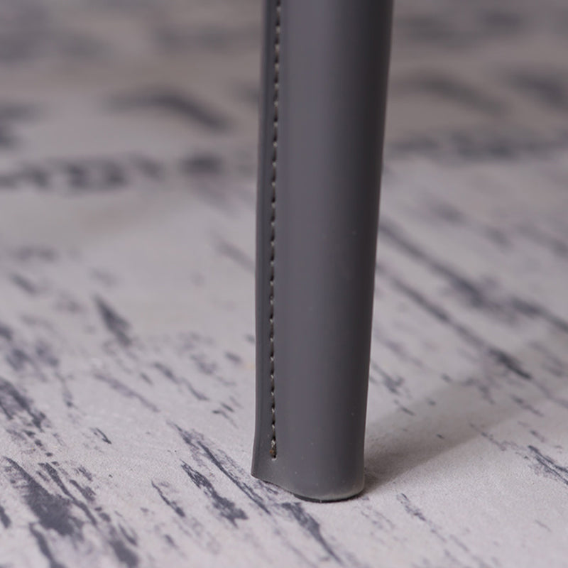 Designer Style Saddle Leather Home Side Chair Parsons Matte Finish Dining Chair(Set of 2) Clearhalo ' kitchen&dining_furn' 'Dining Chairs' 'Dining Tables & Seating' 'dining_chair' 'Furniture' 'furniture_dining_chair' 'Kitchen & Dining Furniture' 'kitchen' 4038368