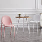 Scandinavian Style Plastic Dining Armless Chair Solid Back Dining Side Chairs Clearhalo ' kitchen&dining_furn' 'Dining Chairs' 'Dining Tables & Seating' 'dining_chair' 'furn' 'furn_dining_chair' 'Furniture' 'furniture_dining_chair' 'Kitchen & Dining Furniture' 'kitchen' 4038480