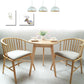 Scandinavian Style Upholstered Side Chair Windsor Back Dining Chairs for Home Clearhalo ' kitchen&dining_furn' 'Dining Chairs' 'Dining Tables & Seating' 'dining_chair' 'furn' 'furn_dining_chair' 'Furniture' 'furniture_dining_chair' 'Kitchen & Dining Furniture' 'kitchen' 4038537