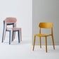 Scandinavian Plastic Restaurant Side Chair Candy Colors Open Back Dining Chair Clearhalo ' kitchen&dining_furn' 'Dining Chairs' 'Dining Tables & Seating' 'dining_chair' 'furn' 'furn_dining_chair' 'Furniture' 'furniture_dining_chair' 'Kitchen & Dining Furniture' 'kitchen' 4038610