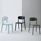 Scandinavian Plastic Restaurant Side Chair Candy Colors Open Back Dining Chair Clearhalo ' kitchen&dining_furn' 'Dining Chairs' 'Dining Tables & Seating' 'dining_chair' 'furn' 'furn_dining_chair' 'Furniture' 'furniture_dining_chair' 'Kitchen & Dining Furniture' 'kitchen' 4038623