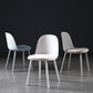 Scandinavian Plastic Restaurant Side Chair Matte Finish Parsons Dining Chair (Set of 4) Clearhalo ' kitchen&dining_furn' 'Dining Chairs' 'Dining Tables & Seating' 'dining_chair' 'furn' 'furn_dining_chair' 'Furniture' 'furniture_dining_chair' 'Kitchen & Dining Furniture' 'kitchen' 4038671