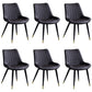 Scandinavian Leather Restaurant Side Chair Matte Finish Parsons Dining Chair Brown 6 Piece Set Black Gold Clearhalo ' kitchen&dining_furn' 'Dining Chairs' 'Dining Tables & Seating' 'dining_chair' 'furn' 'furn_dining_chair' 'Furniture' 'furniture_dining_chair' 'Kitchen & Dining Furniture' 'kitchen' 4038732