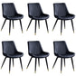 Scandinavian Leather Restaurant Side Chair Matte Finish Parsons Dining Chair Black 6 Piece Set Black Gold Clearhalo ' kitchen&dining_furn' 'Dining Chairs' 'Dining Tables & Seating' 'dining_chair' 'furn' 'furn_dining_chair' 'Furniture' 'furniture_dining_chair' 'Kitchen & Dining Furniture' 'kitchen' 4038745